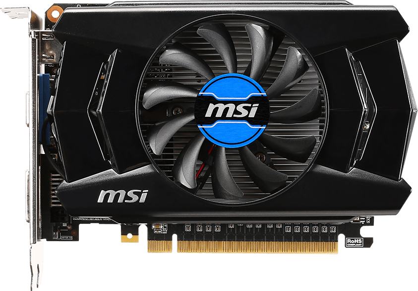 Karta graficzna MSI GeForce GTX 750Ti OC 2GB GDDR5 (128 bit) VGA, DVI, HDMI (N750Ti-2GD5/OC V1) 2
