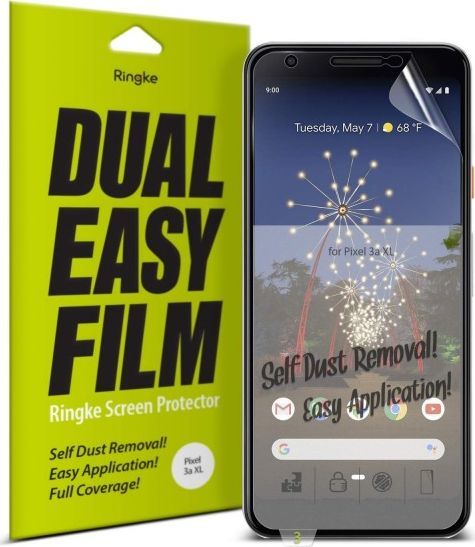 Ringke Folia Ringke Dual Easy Full Cover Google Pixel 3a XL Case Friendly 1