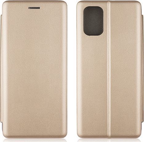 Etui Book Magnetic Samsung A71 złoty/gold 1