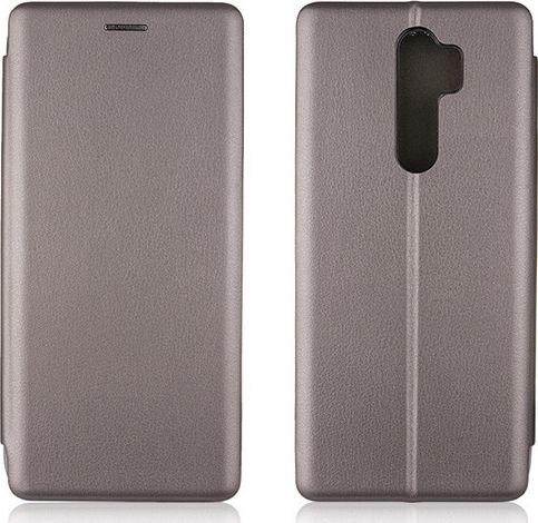 Etui Book Magnetic Xiaomi Redmi Note 8 Pro stalowy/steel 1