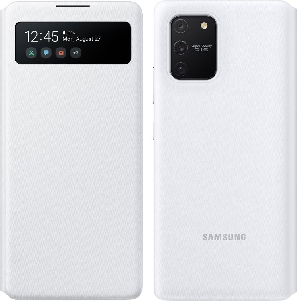 Samsung Etui Samsung EF-EG770PW S10 Lite G770 biały/white S View Wallet Cover 1