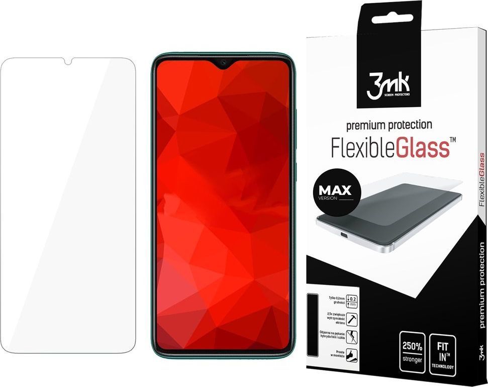 3MK Szkło FlexibleGlass Max do Xiaomi Redmi Note 8 Pro 1