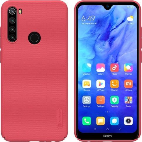 Nillkin Nillkin Frosted Shield Xiaomi Redmi Note 8T Czerwone 1