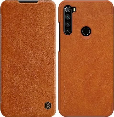 Nillkin Nillkin QIN skórzane Xiaomi Redmi Note 8T Brązowe 1