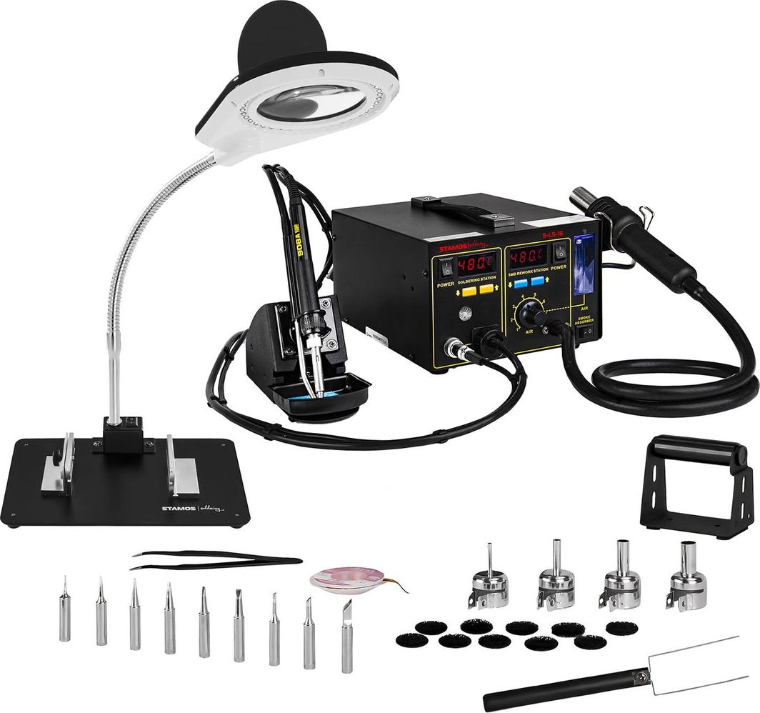 Stamos Stacja lutownicza grotowa Hot Air Stamos Soldering S-LS-16 1