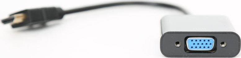 Adapter AV Omega HDMI - D-Sub (VGA) czarny (OCHVGAA) 1