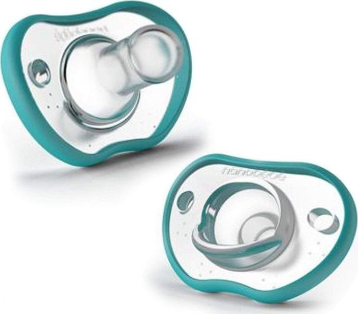 Nanobebe NABE-40102-NANOBEBE SMOCZEK 0-3M TURKUS ,TEAL USPOKAJAJĄCY 1