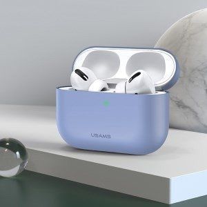 Usams USAMS ETUI OCHRONNE AIRPODS COVER PRO LIGHT BH69AP02 FIOLETOWY standard 1