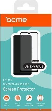 Acme Szkło hartowane SP1202 do Samsung Galaxy A10E , czarna ramka, 9H, 0,33mm, 2,5D -261059 1