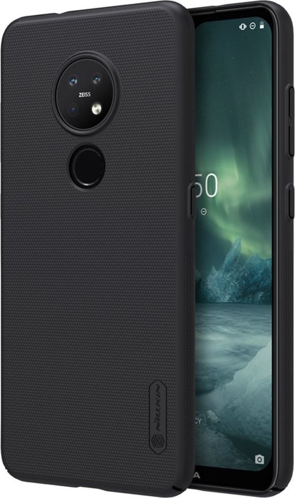 Nillkin Etui Nillkin Frosted Shield Nokia 7.2 - Black uniwersalny 1