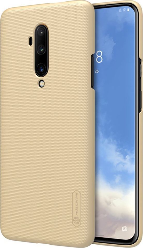 Nillkin Etui Nillkin Frosted Shield OnePlus 7T Pro - Gold uniwersalny 1