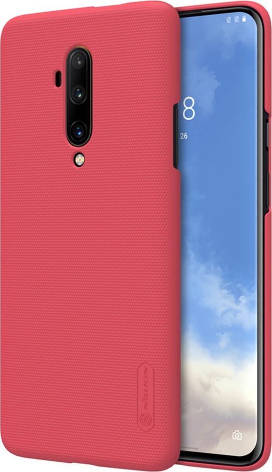 Nillkin Etui Nillkin Frosted Shield OnePlus 7T Pro - Red uniwersalny 1