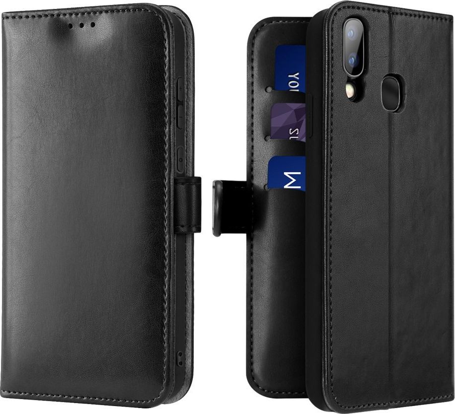 Dux Ducis Dux Ducis Kado kabura etui portfel pokrowiec z klapką Samsung Galaxy A20e czarny uniwersalny 1