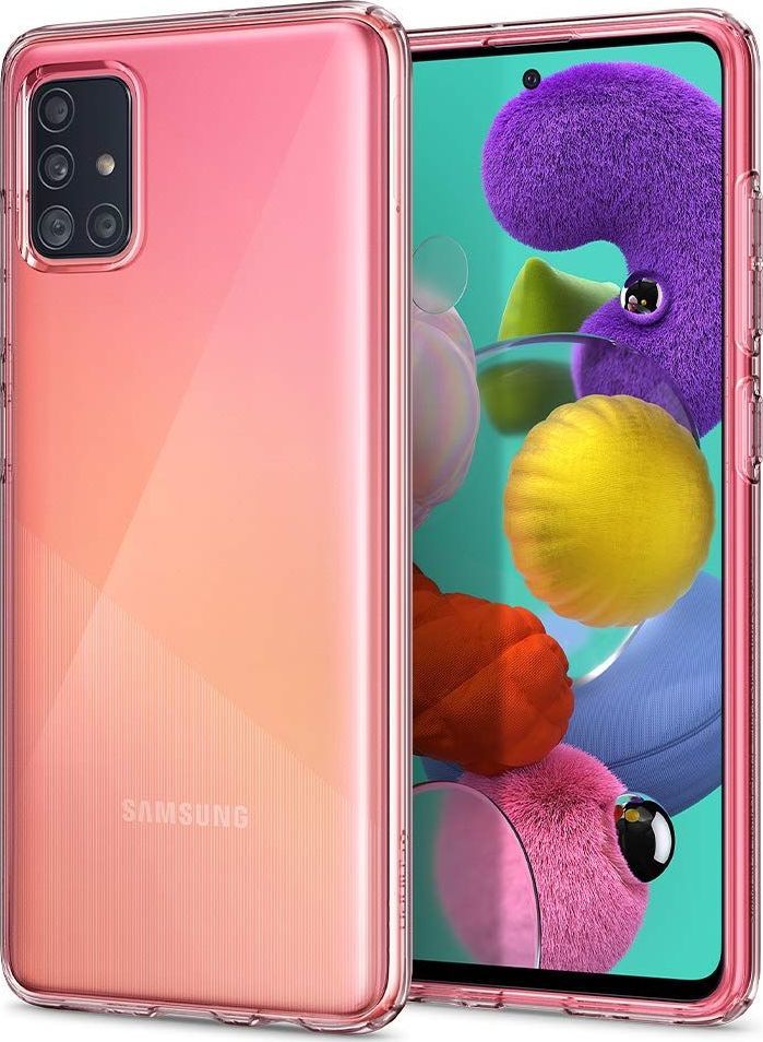 Spigen Spigen Liquid Crystal Galaxy A51 Crystal Clear uniwersalny 1