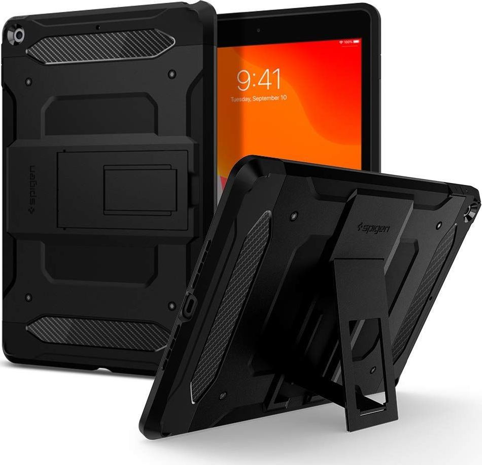 Etui na tablet Spigen Spigen Tough Armor Tech Ipad 10.2 2019 Black uniwersalny 1
