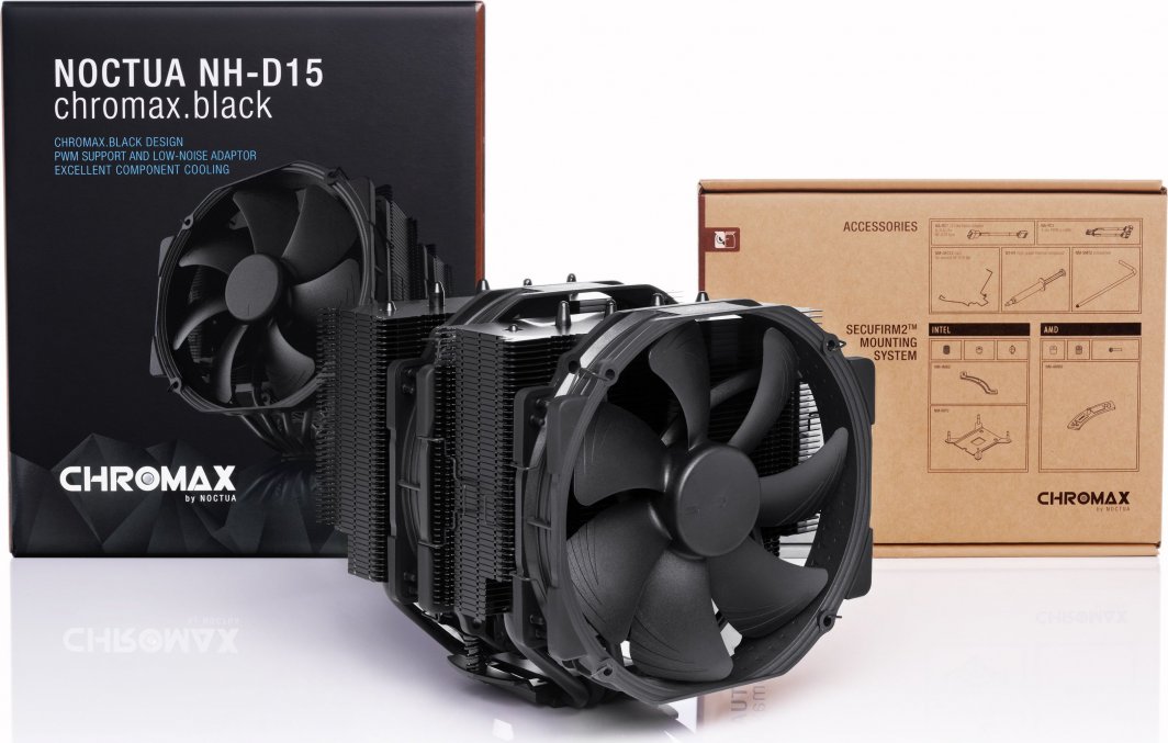 Noctua NH-D15 chromax.black - Chłodzenie CPU - Morele.net