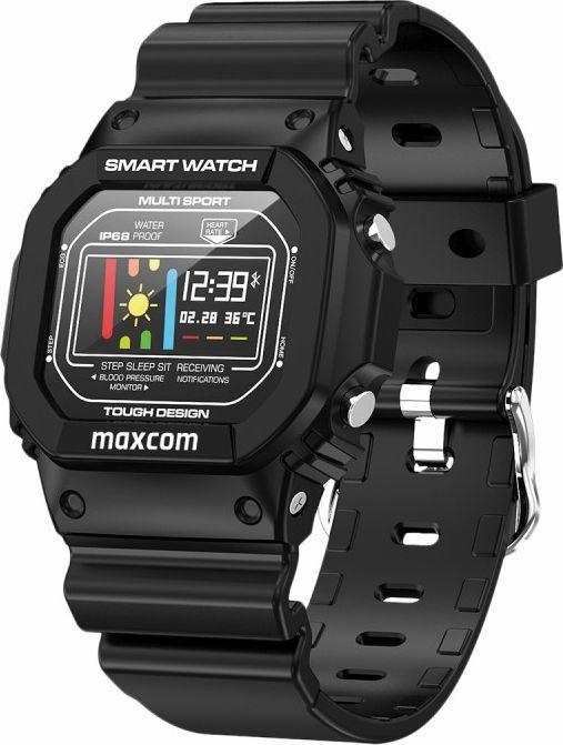 Zegarek sportowy Maxcom FW22 Czarny  (MAXCOMFW22BLACK) 1