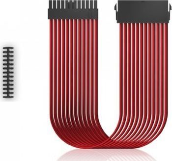 Deepcool ATX24 - ATX24, 0.3m, Czerwony (DP-EC300-24P-RD) 1