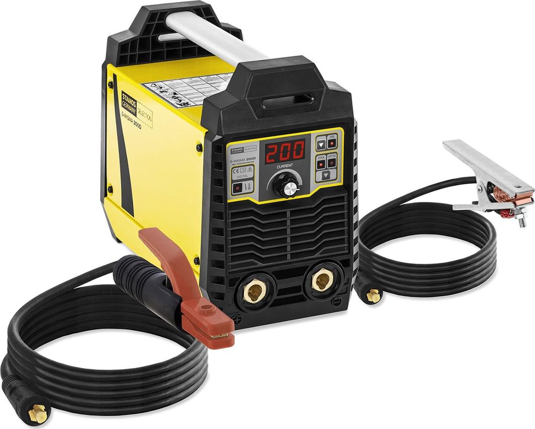 Stamos Spawarka inwentorowa IGBT MMA z funkcją Lift TIG 200A Stamos Germany S-WIGMA 200D 1