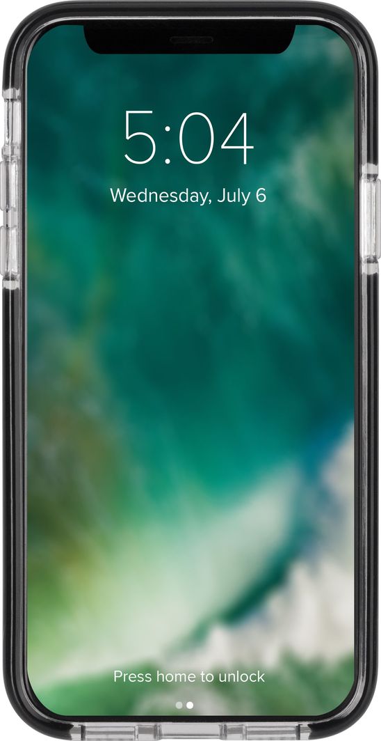 Xqisit XQISIT Mitico Bumper TPU for iPhone XR clear/black 1