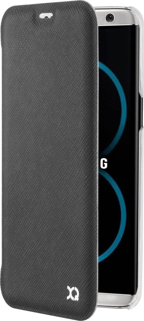 Xqisit XQISIT Flap Cover Adour for Galaxy S8+ black 1