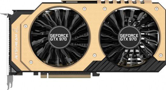 Palit GeForce GTX 970 JetStream 4GB 箱付属 Palit GeForce GTX 970 JetStream, 4GB, GDDR5 (256 Bit) DVI