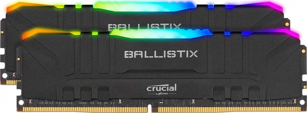 Pamięć Crucial Ballistix RGB Black at DDR4 3600 16GB CL16 (BL2K8G36C16U4BL) 1
