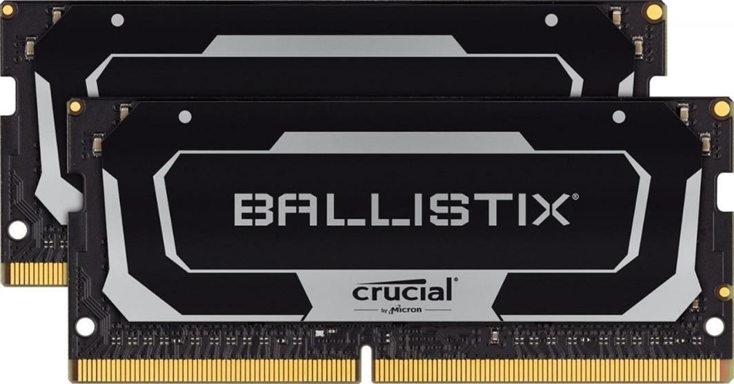 Pamięć do laptopa Crucial Ballistix, SODIMM, DDR4, 16 GB, 3200 MHz, CL16 (BL2K8G32C16S4B) 1