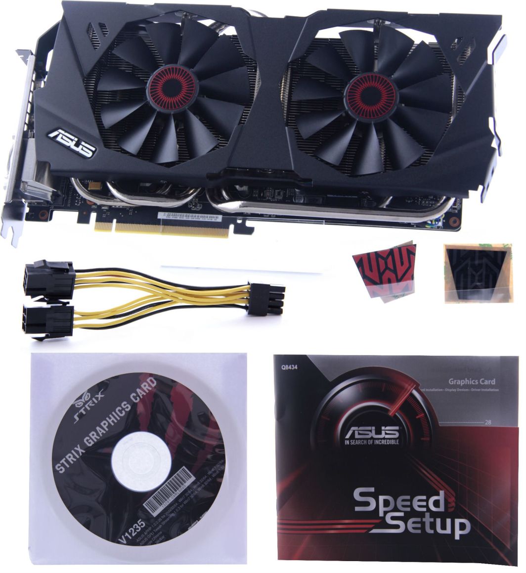 Asus GeForce GTX 980 DC2 OC Strix 4GB GDDR5 (256 bit) DVI, HDMI