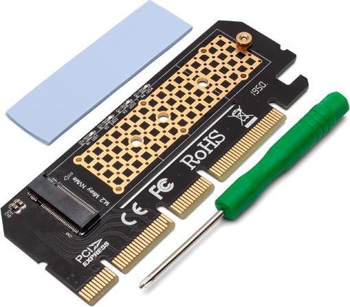 Savio Adapter PCIe - M.2 NVMEe M-key (AK-41) 1
