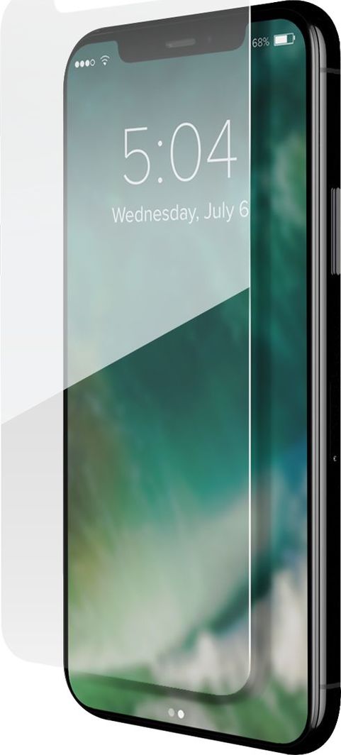 Xqisit XQISIT Tough Glass CF 2D for iPhone 2019 XR clear 1