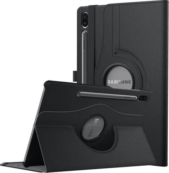 Etui na tablet Alogy Etui obrotowe Alogy 360 do Samsung Galaxy Tab S6 10.5 T860/T865 czarne uniwersalny 1