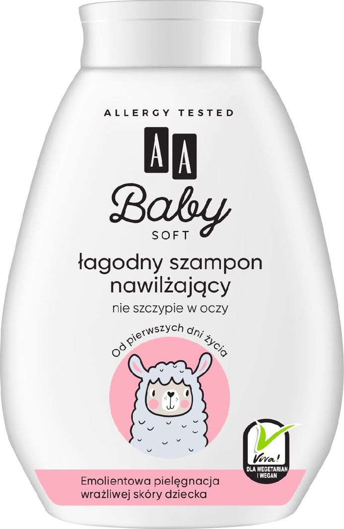 AA AA Baby Soft Łagodny Szampon nawilżający 250ml 1