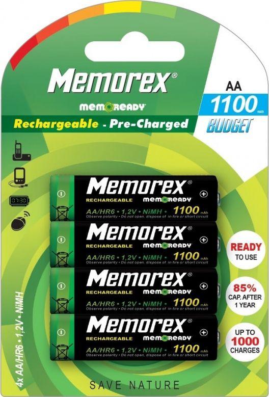 Memorex Akumulator AA / R6 4 szt. 1