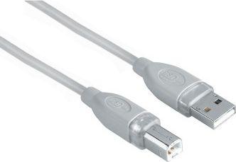 Kabel USB Hama USB-A - 1.8 m Szary (000450210000) 1