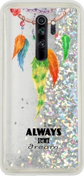 CaseGadget CaseGadget ETUI LIQUID DREAMER XIAOMI REDMI NOTE 8 PRO SREBRNY standard 1