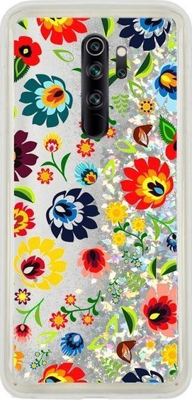 CaseGadget CaseGadget ETUI LIQUID FOLKLOR 1 XIAOMI REDMI NOTE 8 PRO SREBRNY standard 1