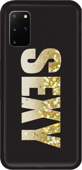 CaseGadget Etui Liquid Sexy Samsung Galaxy S20 Plus Złoty 1