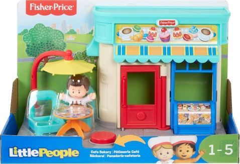 Figurka Mattel Little People - Cukiernia (GNC60) 1