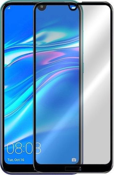 SZKŁO HARTOWANE 5D HUAWEI Y7 2019 / Y7 PRIME 2019 / Y7 PRO 2019 / HONOR 8C CZARNE standard 1