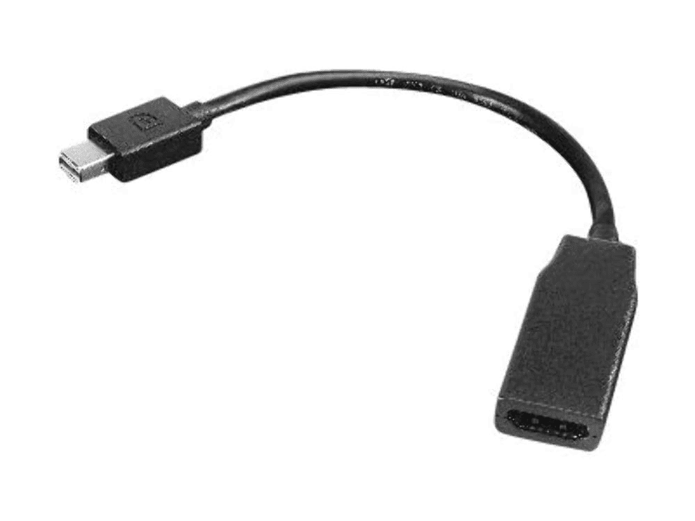 Adapter AV Lenovo DisplayPort Mini - HDMI czarny (0B47089) 1