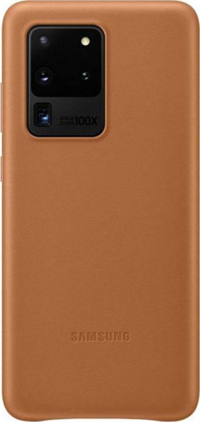 Samsung Etui Leather Cover Brązowe do Galaxy S20 Ultra (EF-VG988LAEGEU) 1