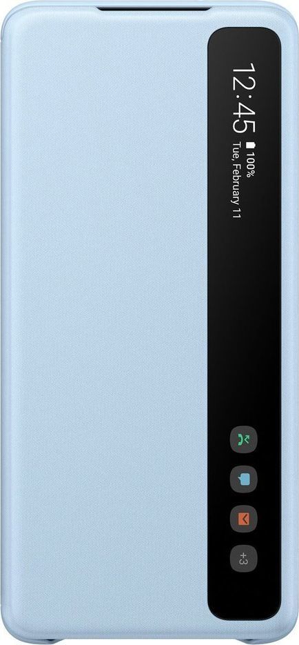 Samsung Etui Smart CLEAR View Cover Niebieski do Galaxy S20+ (EF-ZG985CLEGEU) 1