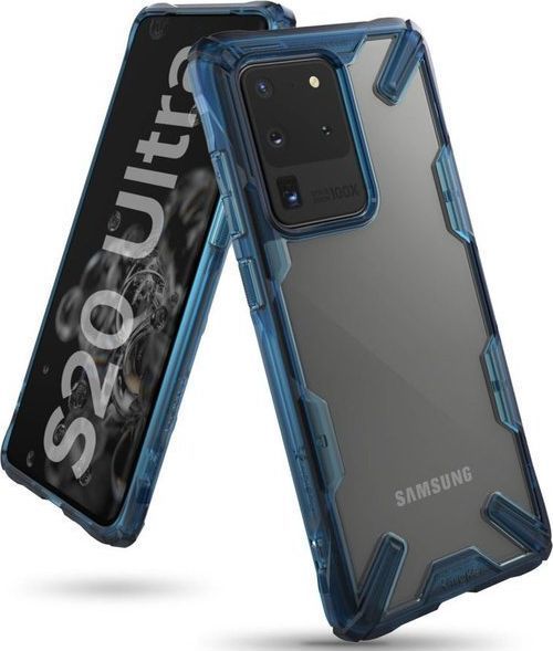 Ringke Etui Fusion X do Samsung Galaxy S20 Ultra Space Blue uniwersalny 1
