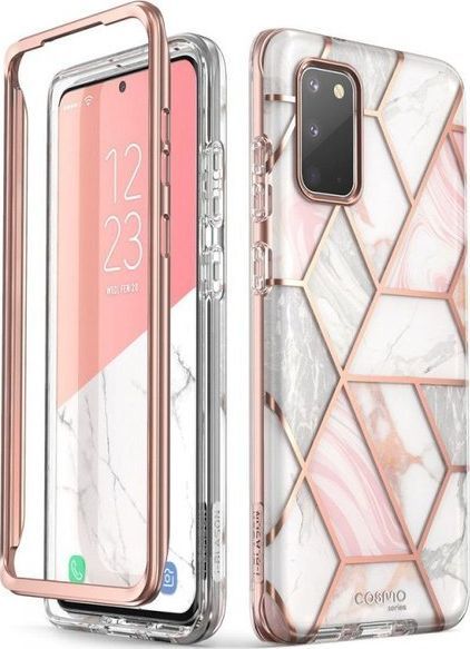 Supcase Etui Cosmo Galaxy S20 Marble Pink 1