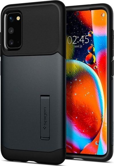 Spigen Etui Slim Armor Galaxy S20 Metal Slate 1