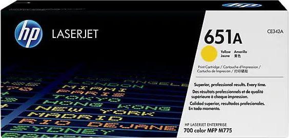 Toner HP 651A Yellow Oryginał  (CE342AH) 1