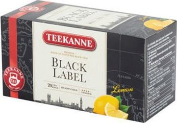 TEEKANNE TEEKANNE Herbata BLACK LEMON, koperty 20 sztuk 1
