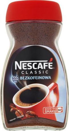 Kawa mielona Nescafe NESCAFE Kawa bezkofeinowa CLASSIC 100g 1