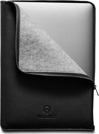 Etui Woolnut Leather Folio 13" Czarny 1
